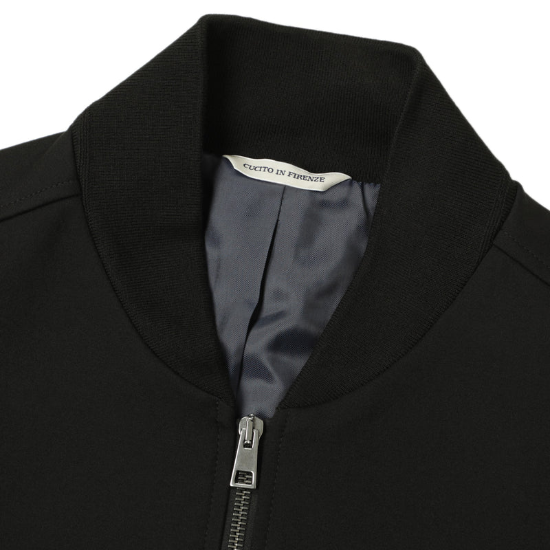 【干場義雅×菅原靴店 コラボ別注モデル】 giabsarchivio ジャブスアルキヴィオ BARDI-A5457 ボンバージャケット ブラック
