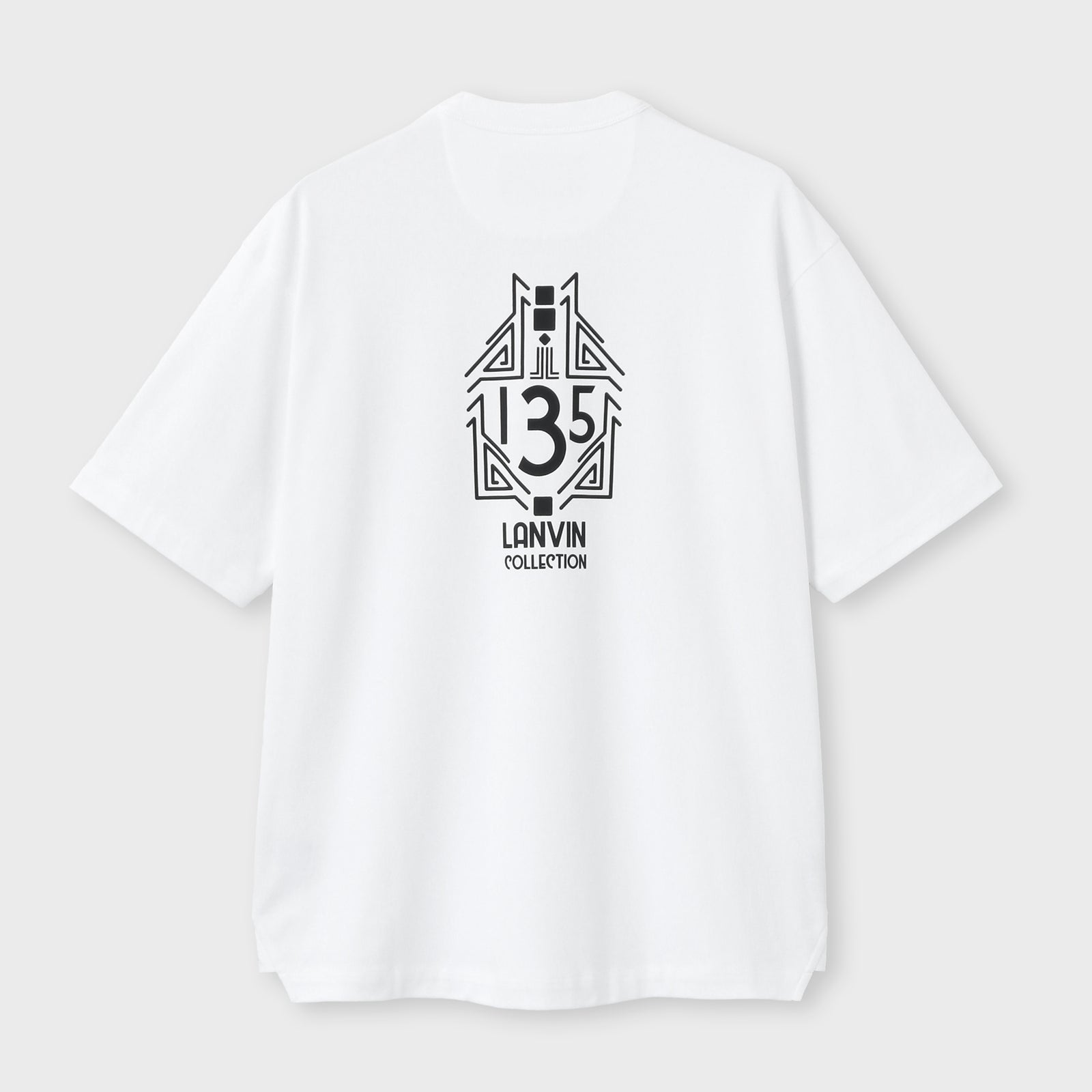 LANVIN135 EME ANNIVERSAIRE PRINT TEE.1 [ランバン135アニバーサリーT.1] ホワイト – MINIMAL  WARDROBE（ミニマルワードローブ）