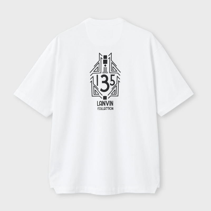 LANVIN135 EME ANNIVERSAIRE PRINT TEE.1 [ランバン135アニバーサリーT.1] ホワイト