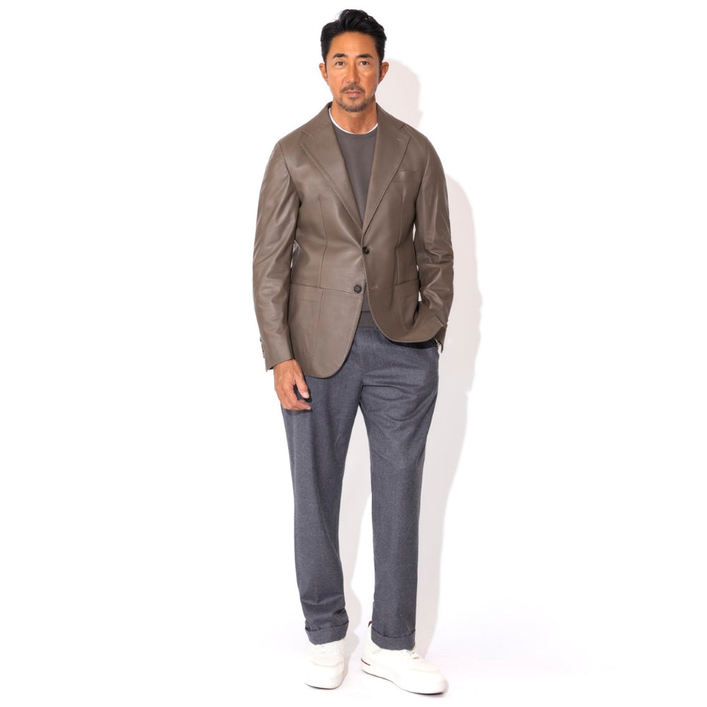 +ファンゴ 干場別注 レザージャケット ファンゴ – MINIMAL WARDROBE（ミニマル