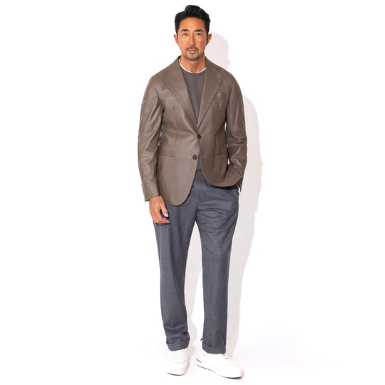 干場別注 レザージャケット ファンゴ