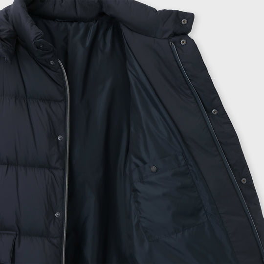 リップストップ ダウンジャケット / デュランス ネイビー