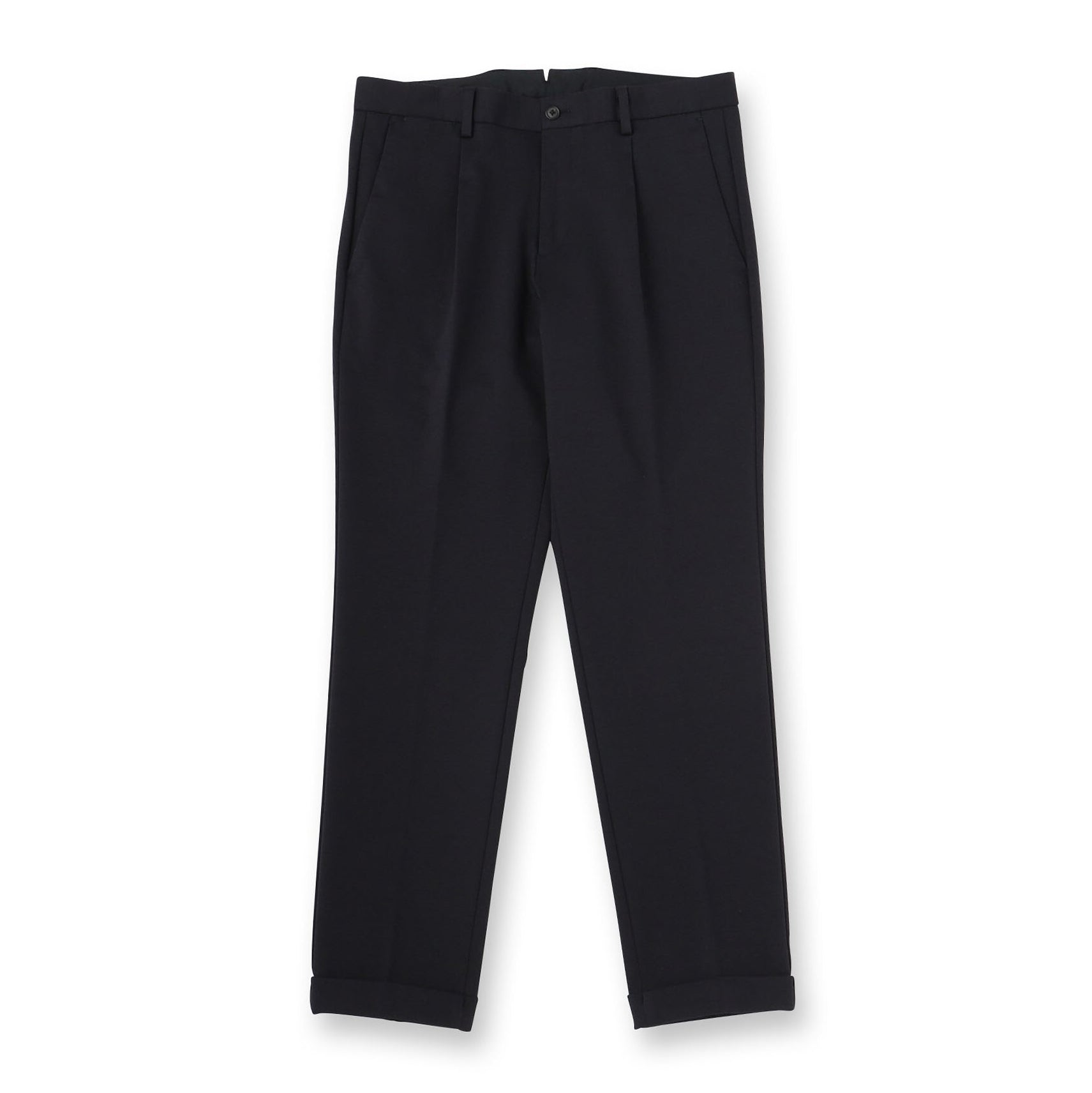 Duplex Cotton Jerseyスリムテーパード トラベルスラックス