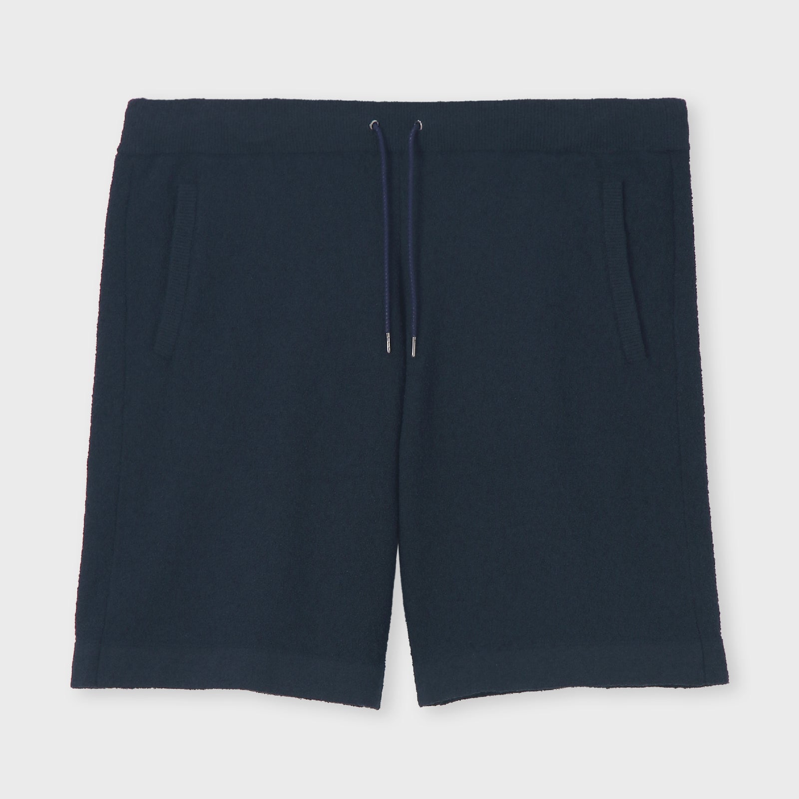 柳*様 STONE  ネイビースウェットショートパンツ ブークレヤーン ショートパンツ / アッサルイ – MINIMAL WARDROBE