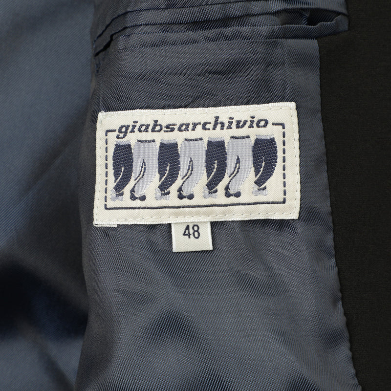【干場義雅×菅原靴店 コラボ別注モデル】 giabsarchivio ジャブスアルキヴィオ BARDI-A5457 ボンバージャケット ブラック