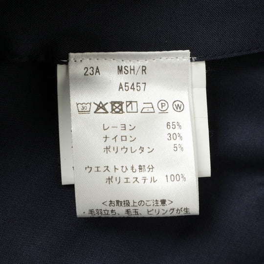 【干場義雅×菅原靴店 コラボ別注モデル】【国内2店舗限定販売】 giabsarchivio ジャブスアルキヴィオ MSH/R 永久クリース ジョガーパンツ A5457 ブラック