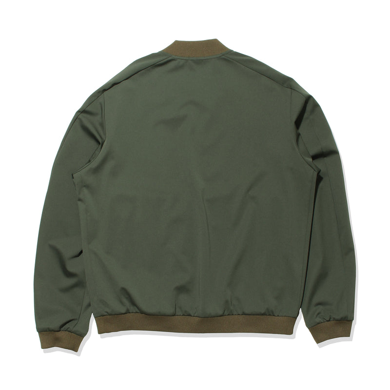 【新色】 Matte Twist Flight Jacket マットツイスト ダブルジャージ オリーブ