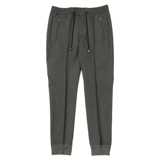 【干場義雅×菅原靴店 コラボ別注モデル】【国内2店舗限定販売】 giabsarchivio ジャブスアルキヴィオ MSH/R 永久クリース ジョガーパンツ A5457 グレー