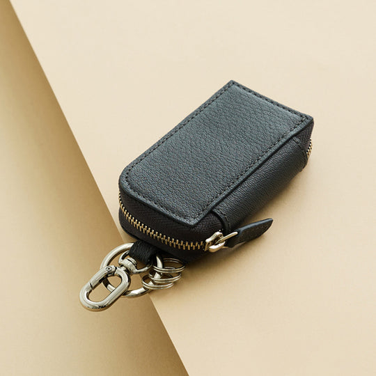 Key Case キーケース 111 グレー＆オフホワイト