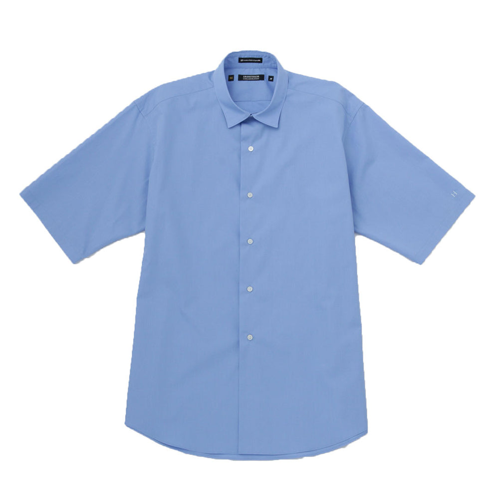 aksama シャツ　ブルー 干場義雅×DRESSTERIOR】シドグラスシャツ サックス – MINIMAL WARDROBE