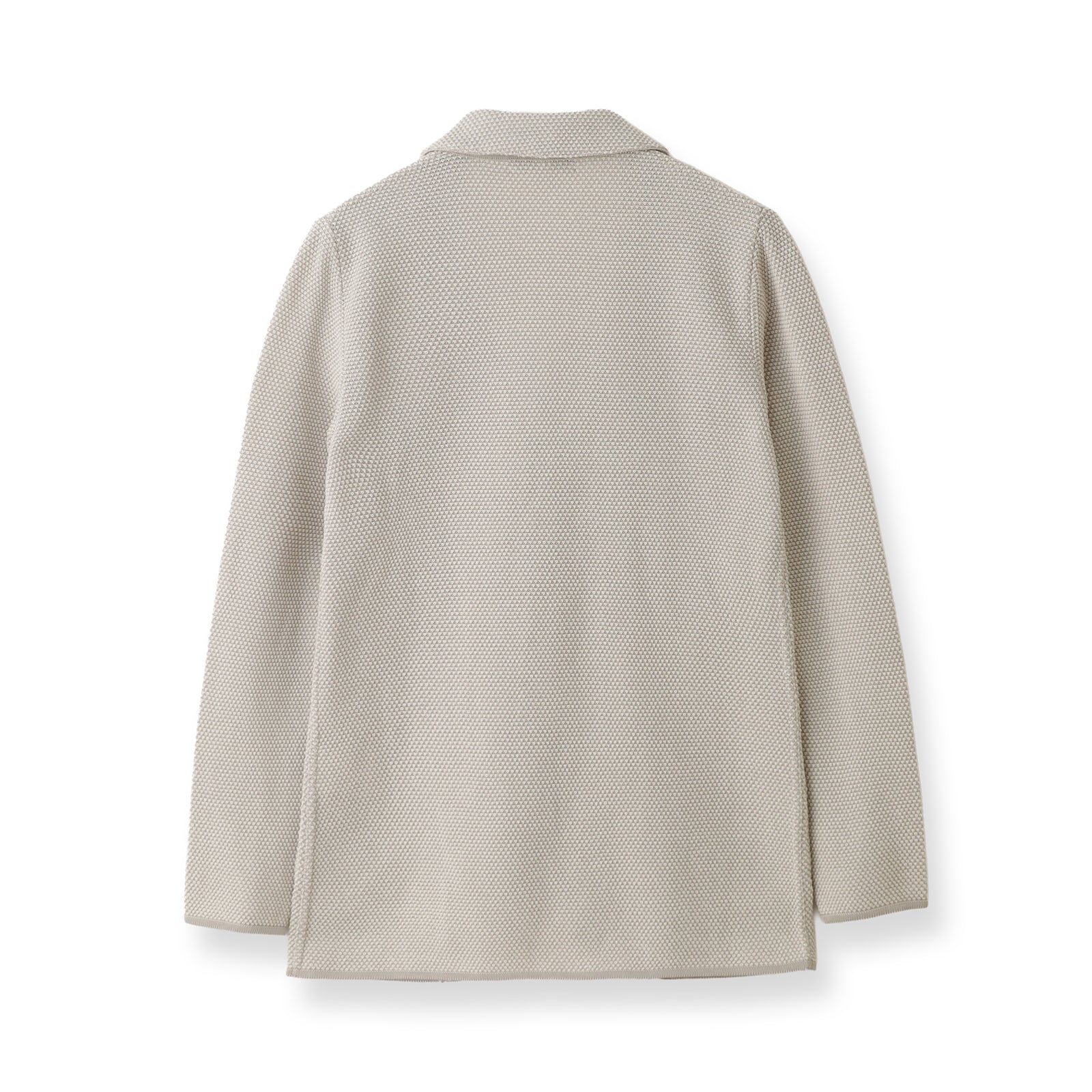 コットンハニカムニットジャケット ベージュ – MINIMAL WARDROBE