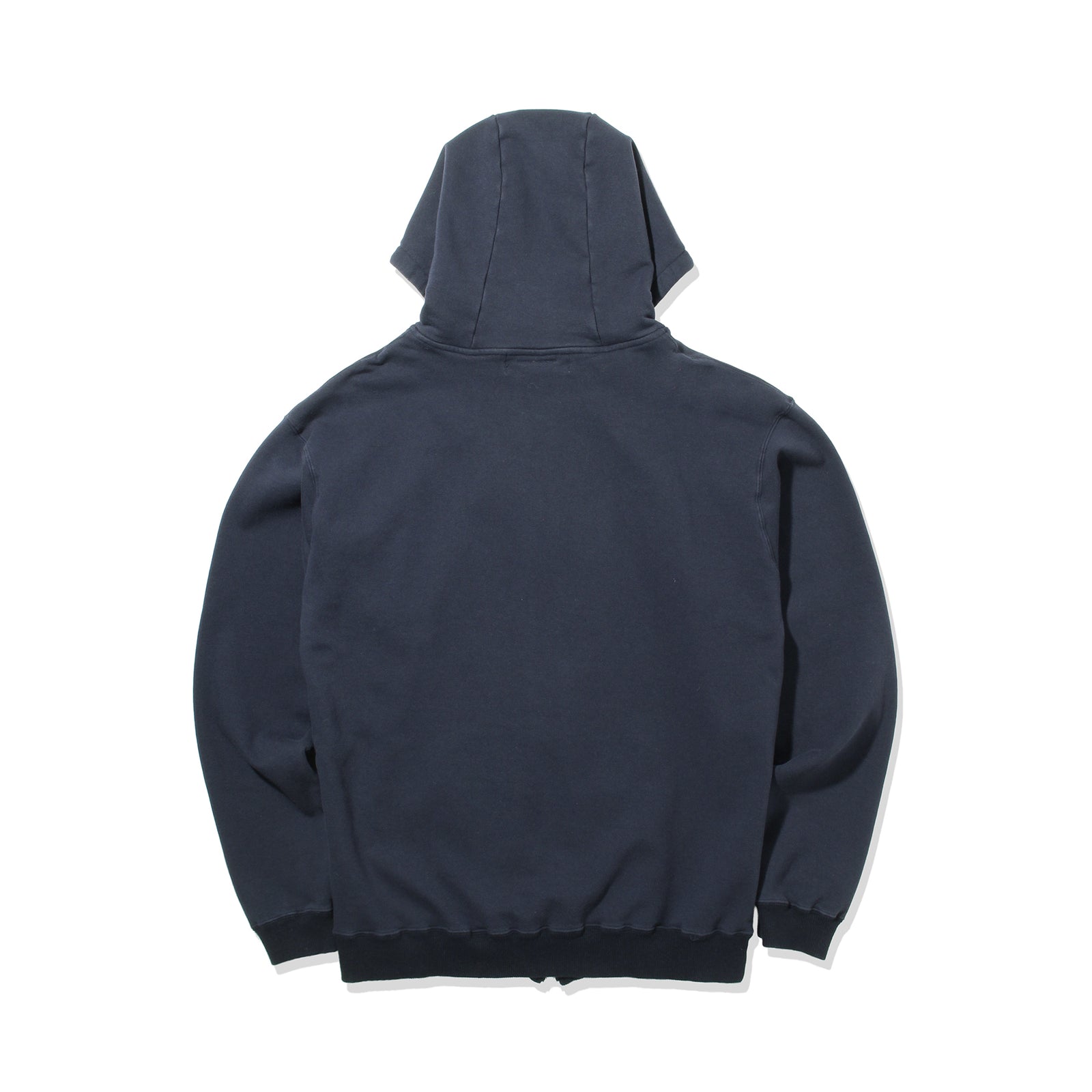 2026SS【干場別注】OW加工裏毛ZIPパーカ ネイビー – MINIMAL WARDROBE