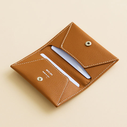 Mini Card Case ミニカードケース 350 キャメル
