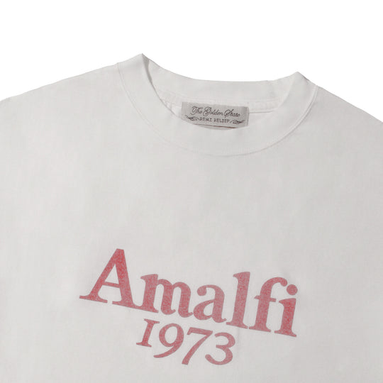 【MMW限定】【干場別注】LW加工20/-天竺T（Amalfi1973) ホワイト