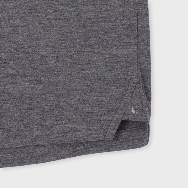 アクティブウールジャージー半袖Tシャツ グレー