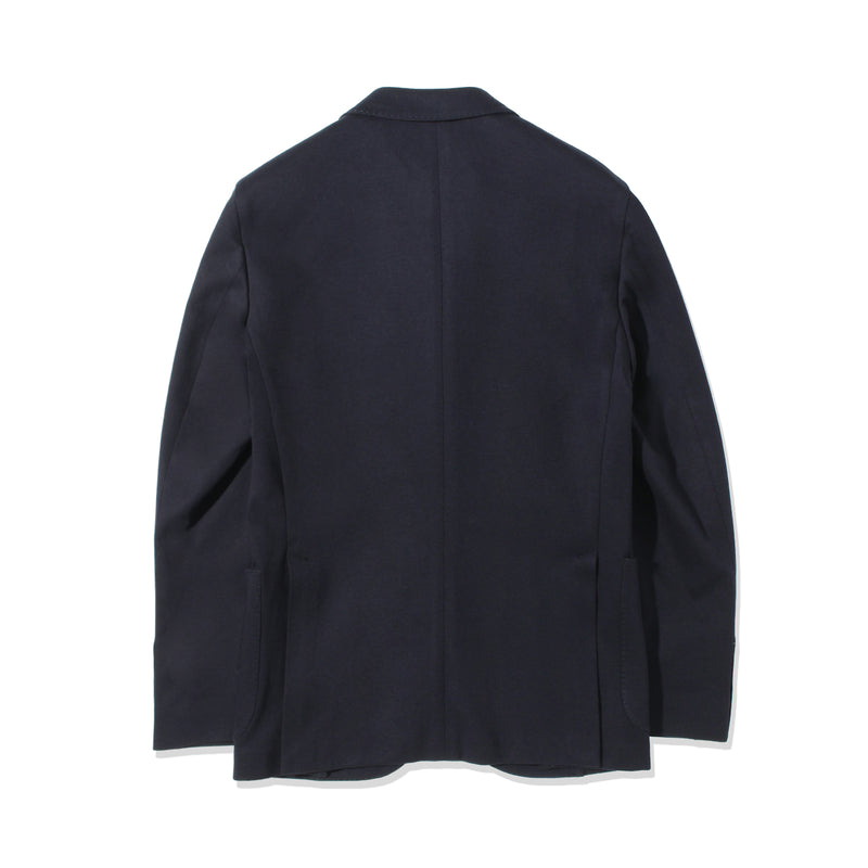 コットンダブルジャージー3Bシングルジャケット