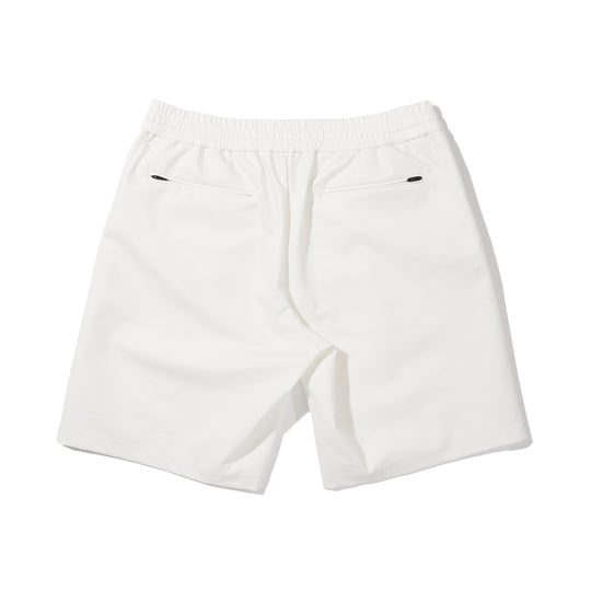 Duplex Cotton Jersey トラベル ショーツ ホワイト