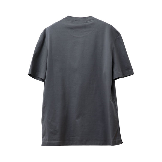 スーピマコットン ショートスリーブ クルーネックTシャツ グレー