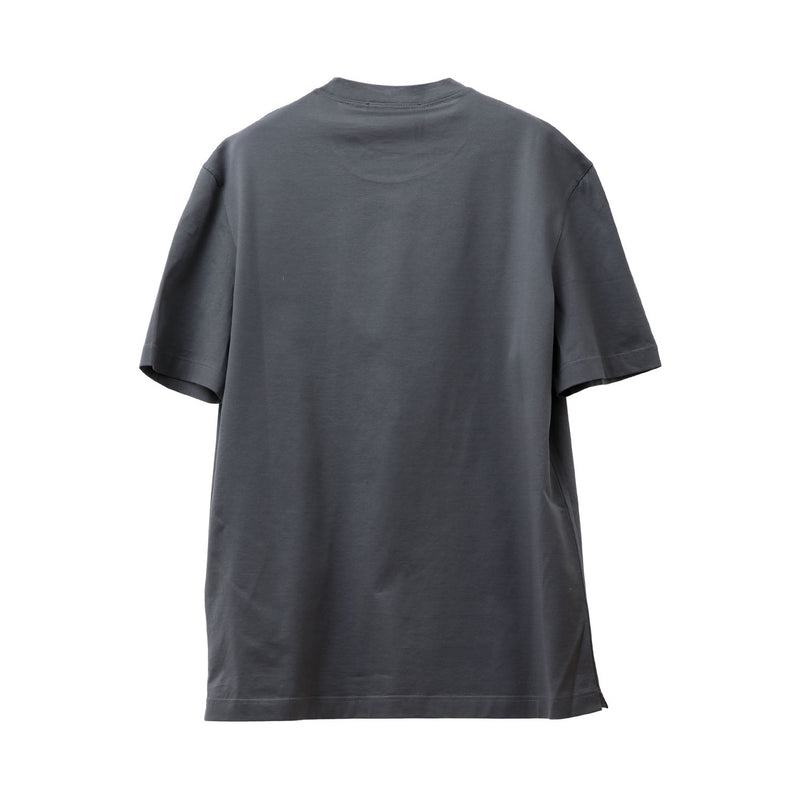 スーピマコットン ショートスリーブ クルーネックTシャツ グレー