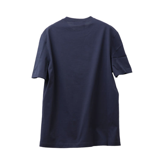 スーピマコットン ショートスリーブ クルーネックTシャツ ネイビー
