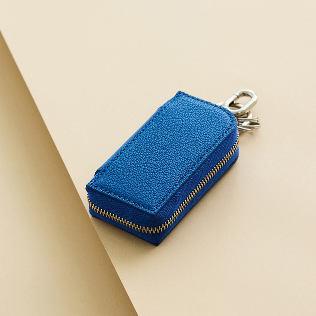 Key Case キーケース 111 ブルー＆グレー – MINIMAL WARDROBE