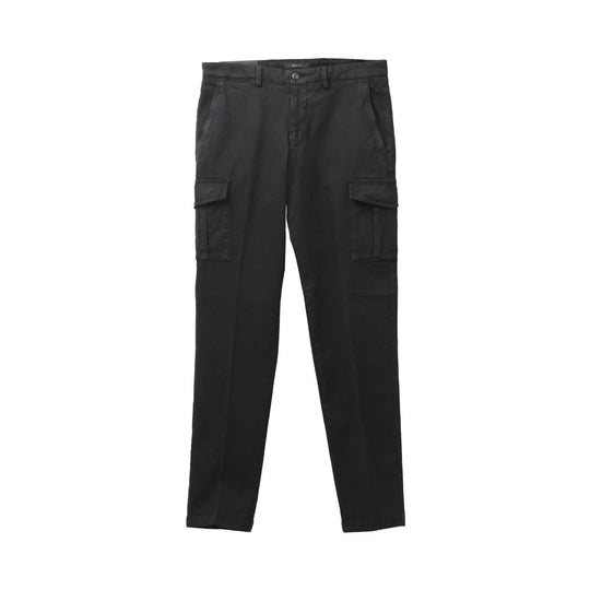 26AW ANNAPOLIS コットンストレッチ カーゴパンツ ブラック