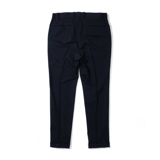 Air-Dense Cotton Jersey フレックスモーション スラックスtype2　スリムフィット コスモネイビー