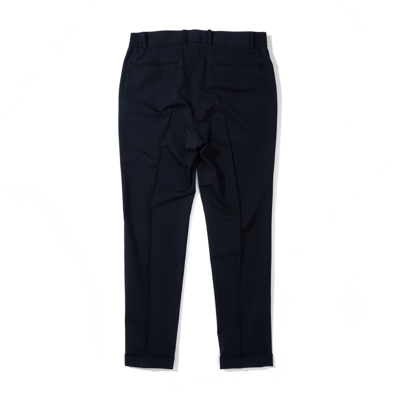Air-Dense Cotton Jersey フレックスモーション スラックスtype2　スリムフィット コスモネイビー