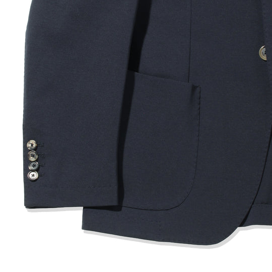 ジャージーセットアップ ジャケット ネイビー