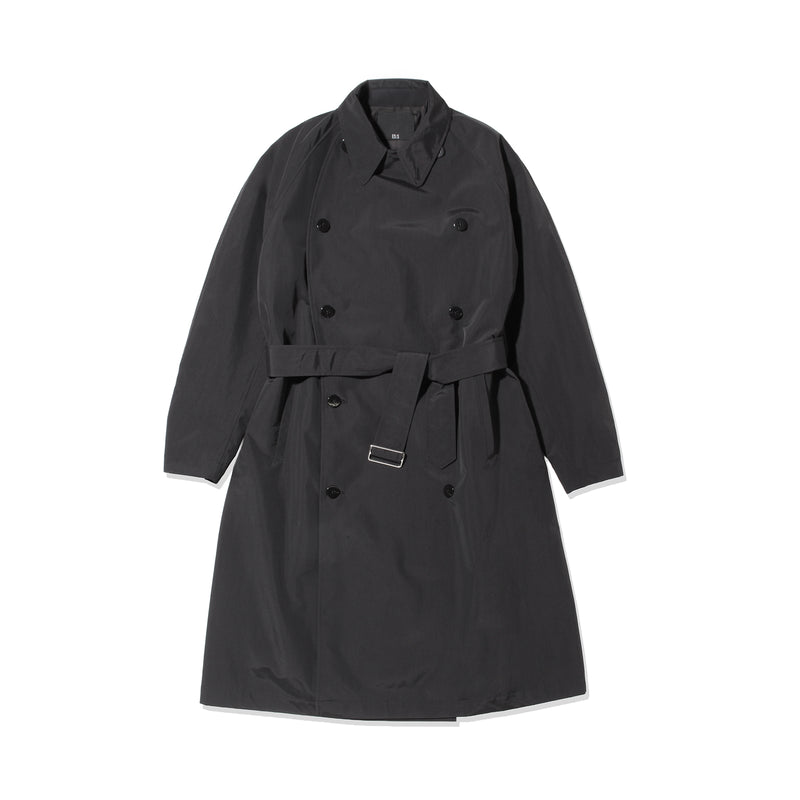 MMW限定販売】干場別注 トレンチコート ナイロン ブラック – MINIMAL
