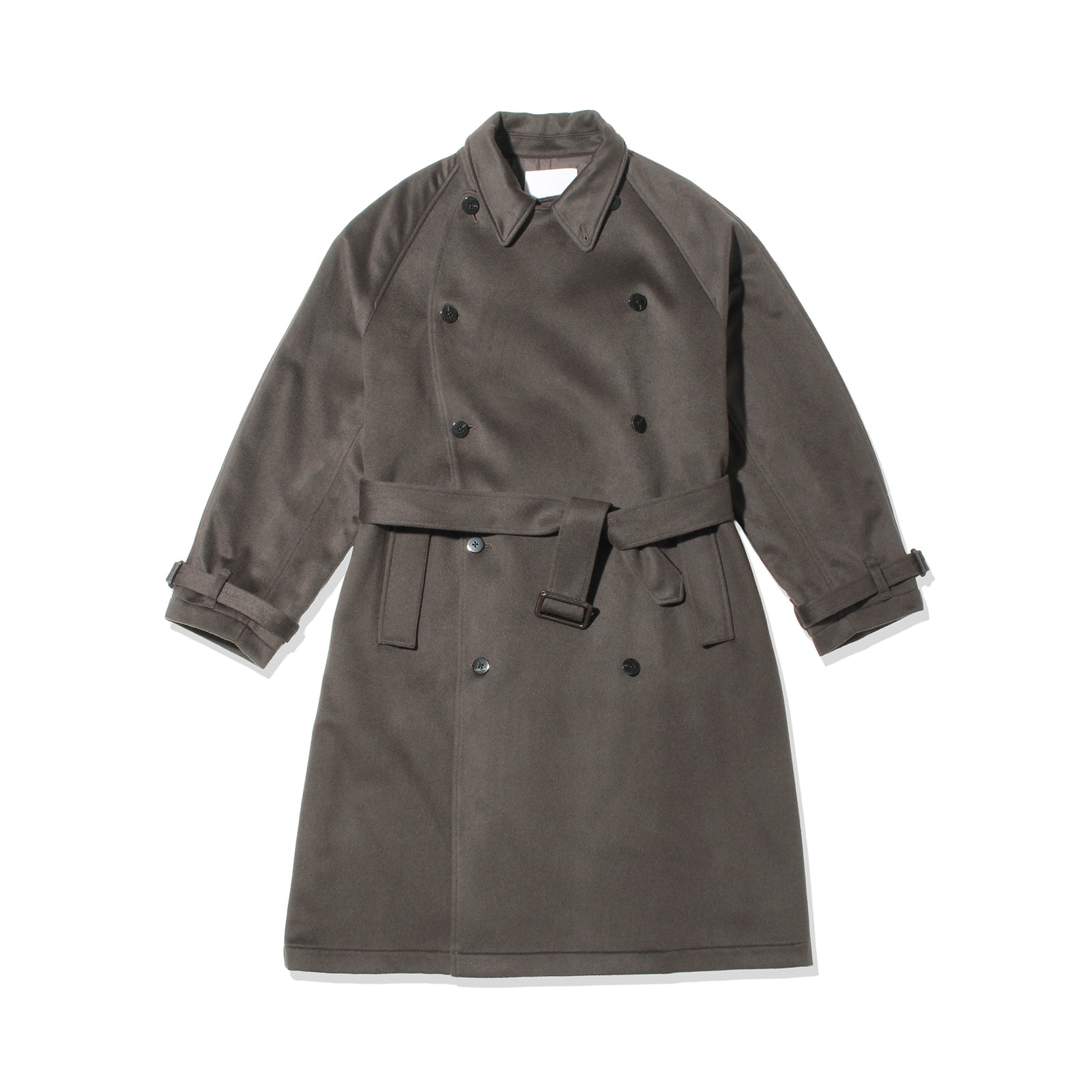 トレンチコート カシミヤ ブラウン – MINIMAL WARDROBE