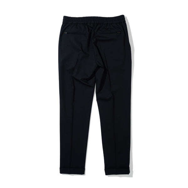 Duplex Cotton  Jersey トラベル スマートラウンジテーパードパンツ コンフォートフィット コスモネイビー