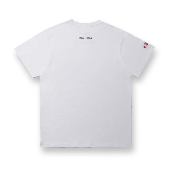 T-Shirt ERAL55 Logo Anniversary WHITE