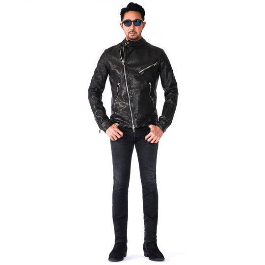 対象外商品　BACKLASH × FIXER F-1 ITALY SHOULDER GARMENT DYED SEMI DOUBLE RIDERS