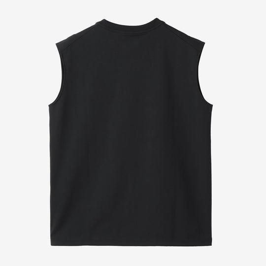 24HR-WEARABLE(COOL) ノースリーブ ブラック 332_NN