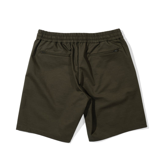 Duplex Cotton Jersey トラベル ショーツ カーキ