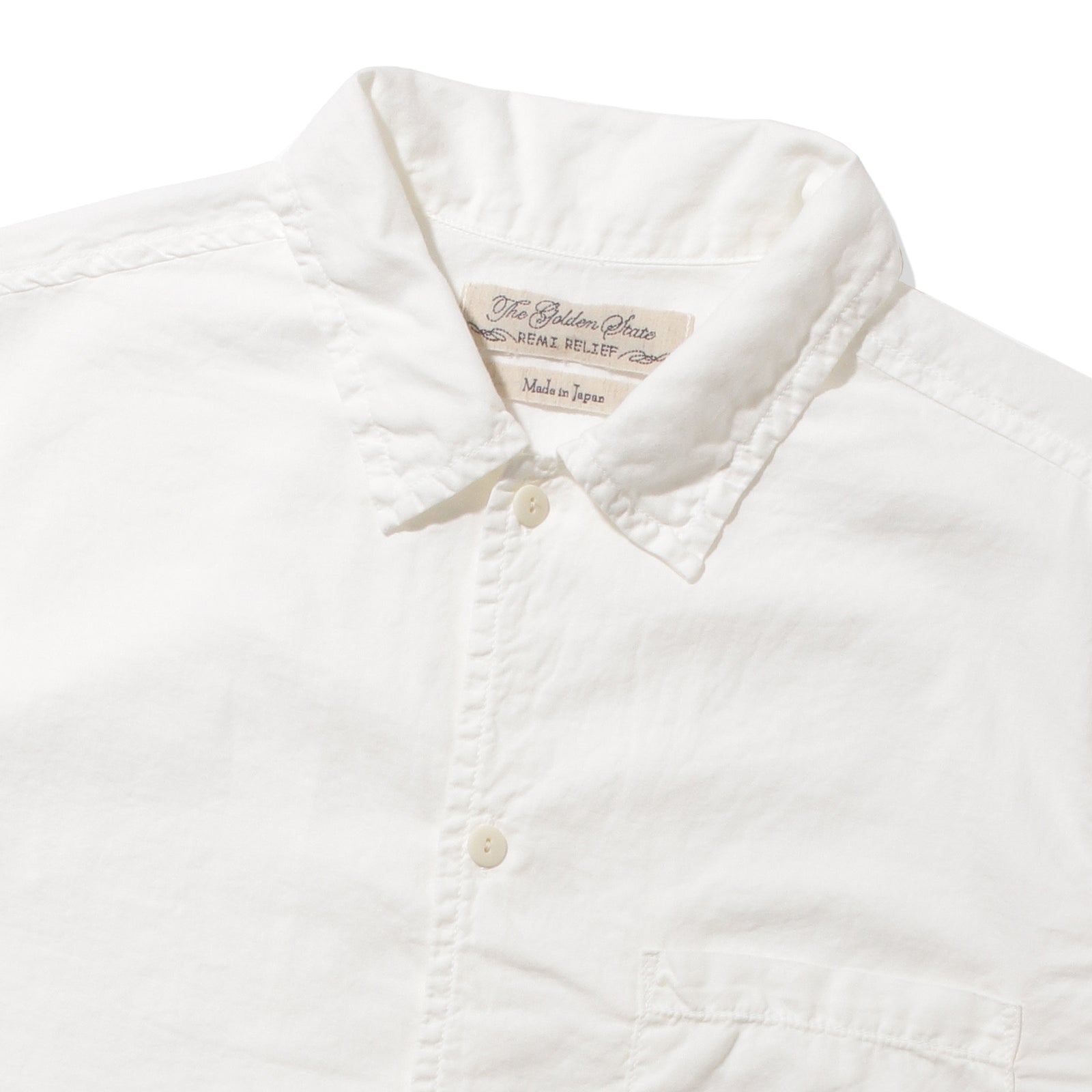 MMW限定】コットンシルクアロハシャツS/S ホワイト – MINIMAL