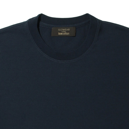 ICE COTTON 半袖Tシャツ ブルー