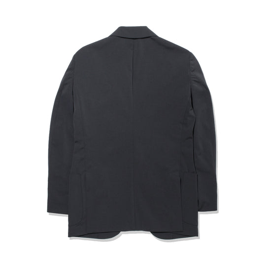 干場完全別注 マットツイスト テーラードジャケット グレー