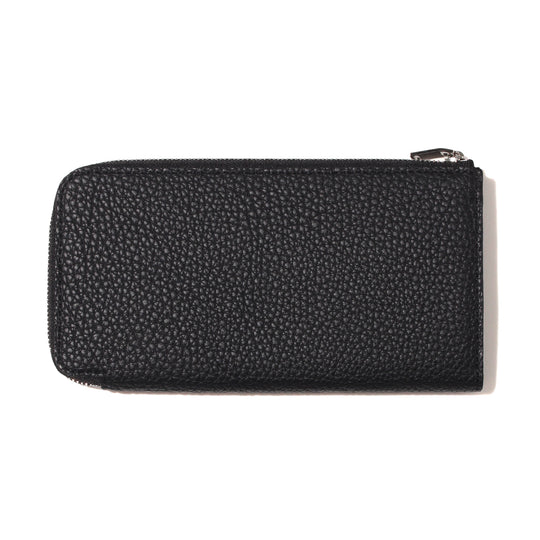 トリヨン・モーリス L字 ロングジップウォレット ブラック