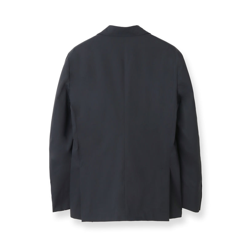 干場別注Wブレストナイロンジャージースーツ ネイビー – MINIMAL WARDROBE