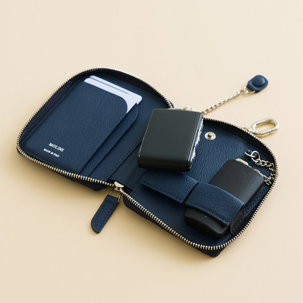 Key Case W Wキーケース 110 ネイビー – MINIMAL WARDROBE