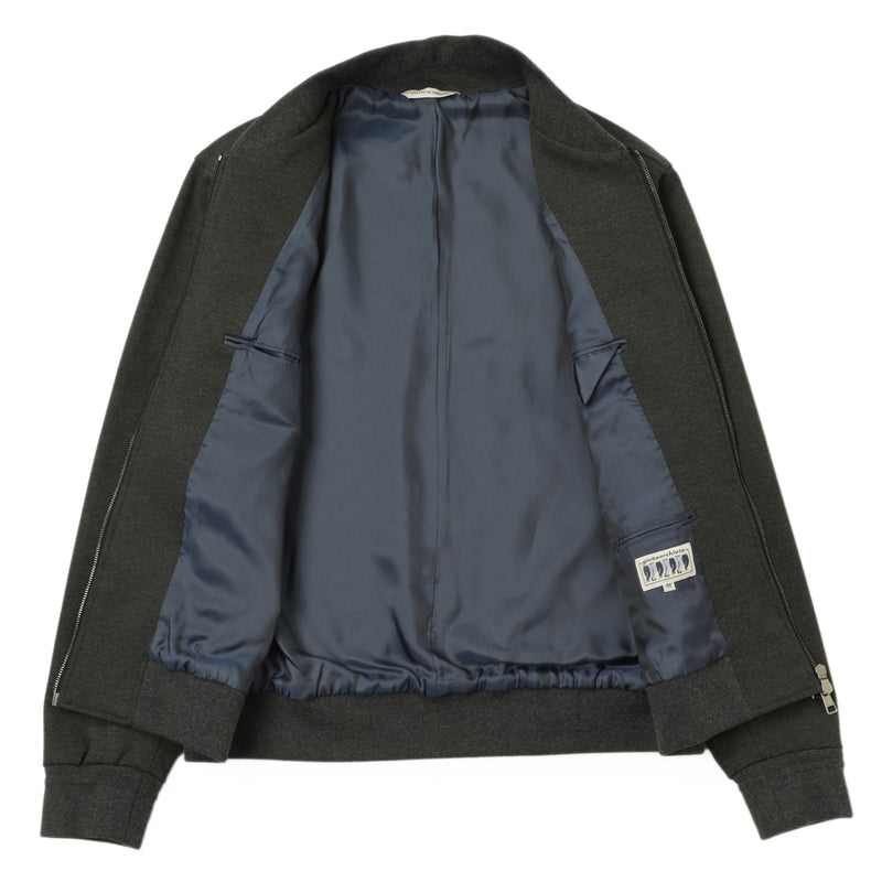 【干場義雅×菅原靴店 コラボ別注モデル】 giabsarchivio ジャブスアルキヴィオ BARDI-A5457 ボンバージャケット グレー