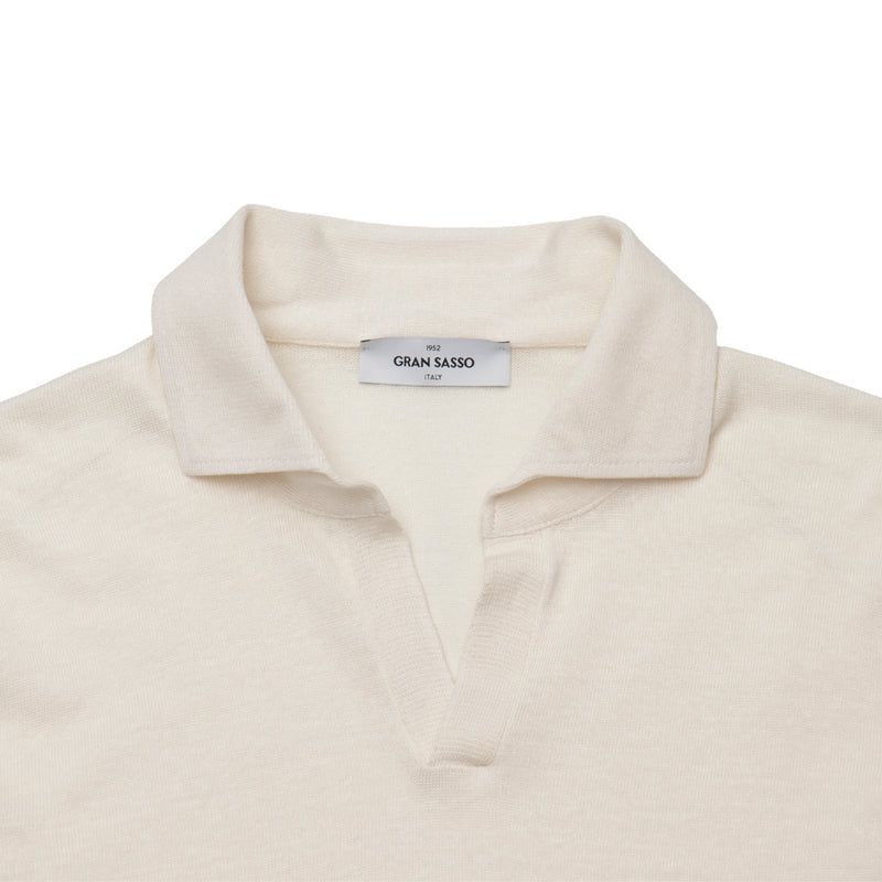 リネンコットン スキッパー L/SLV ホワイト – MINIMAL WARDROBE