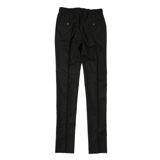 【干場義雅×菅原靴店 コラボ別注モデル】【国内2店舗限定販売】 giabsarchivio ジャブスアルキヴィオ MSH/R3 前後永久クリース ウールパンツ A7072U ブラック