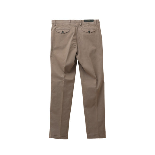 26AW BG02 コットンストレッチ 2プリーツパンツ ベージュ