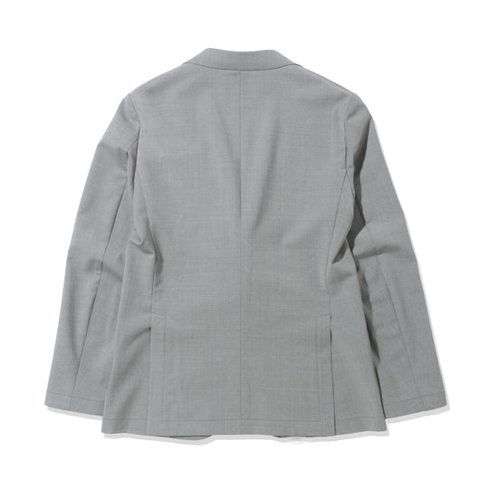 ウールストレッチ 2B シングルスーツ グレー