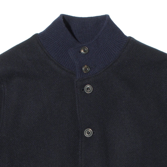 バルスタータイプブルゾン ネイビー