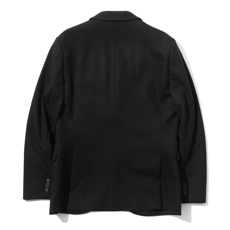 Optima16.5 Merino Jersey <br>シングル2B テーラードジャケット ブラック