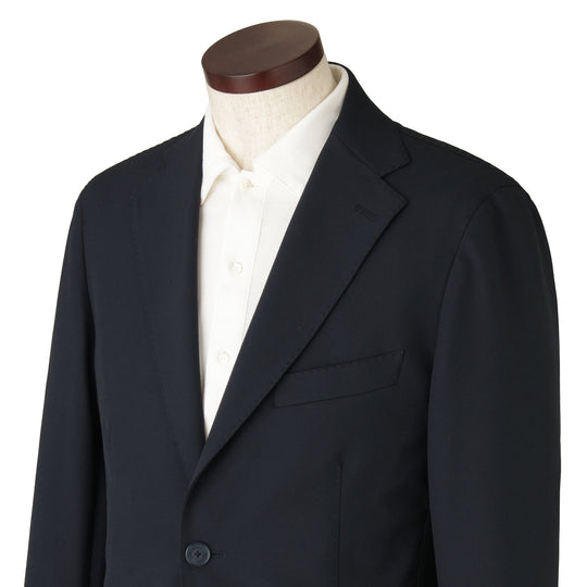 ナイロンストレッチ トラベラースーツ ネイビー